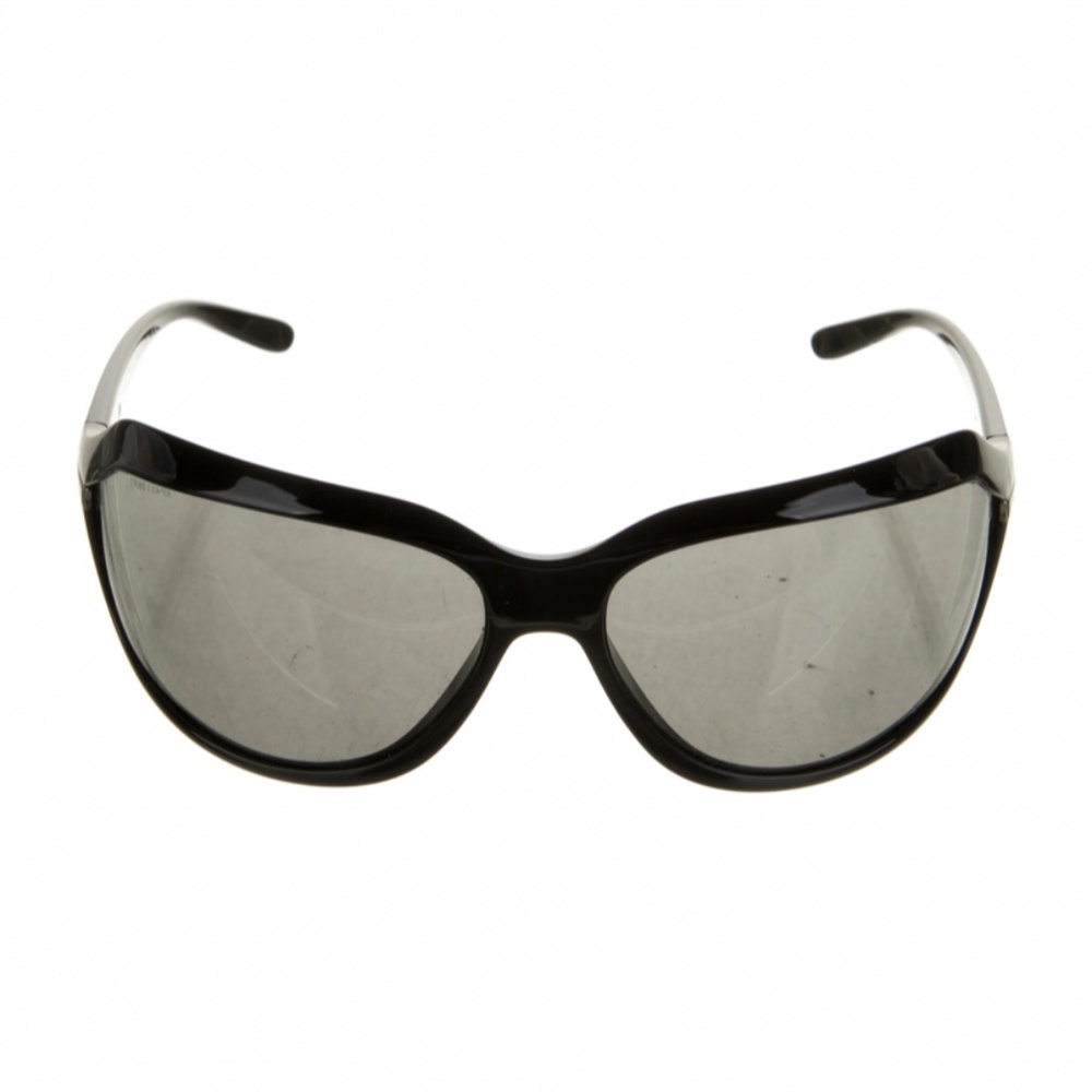 Prada Black oversize cat eye sunglasses